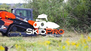 Skid Pro HD3 Brush Mower Skid Steer Attachment