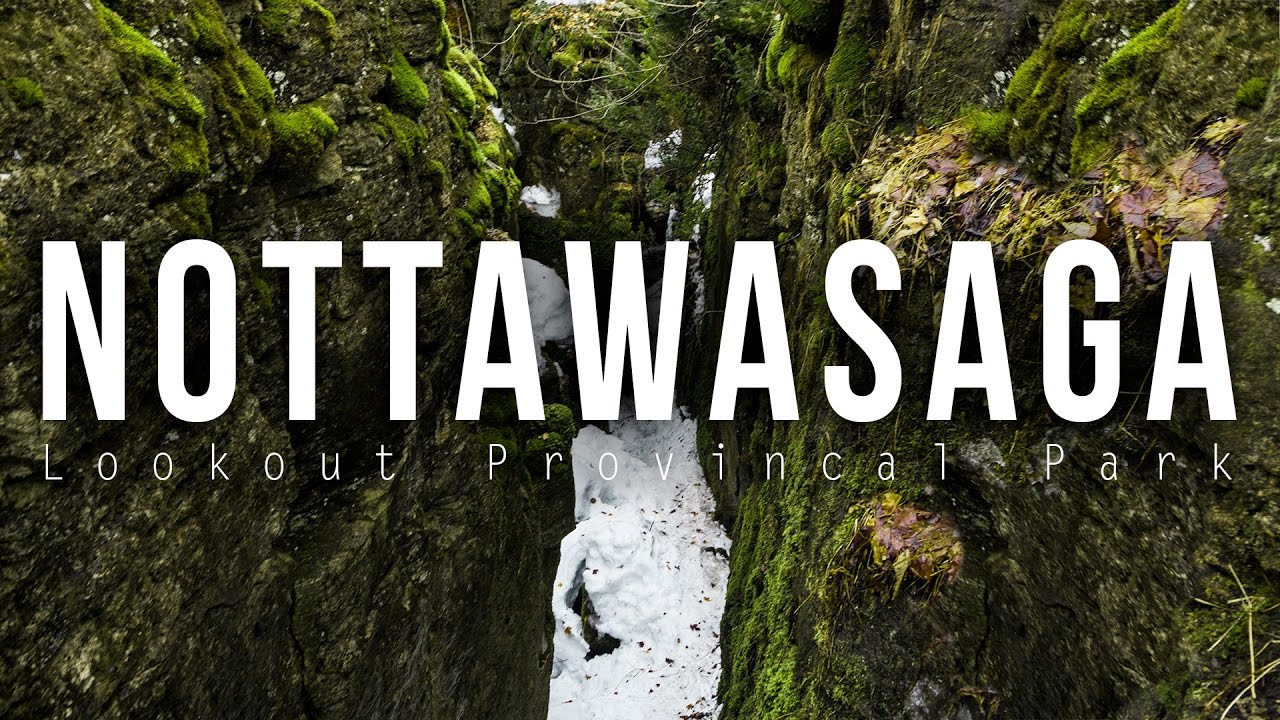 Vistiting Nottawasaga Lookout Provincial Park - YouTube