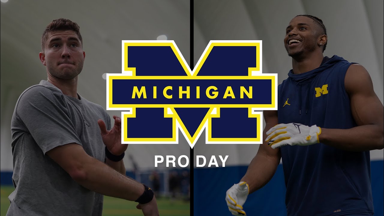 Michigan Football Pro Day 2020 YouTube