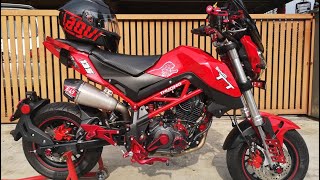 Benelli TNT 135 exhaust yoshimura_love motorcycles