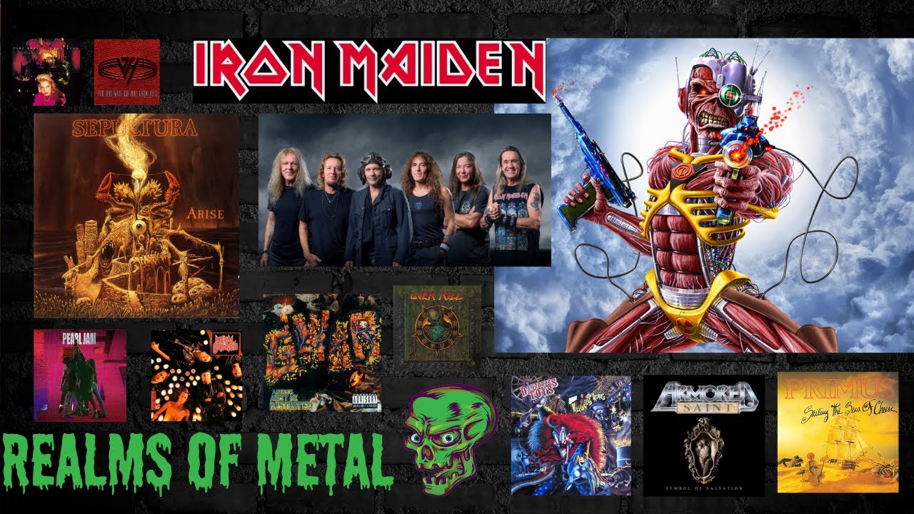 Top 10 Iron Maiden Tracks, Best Mainstream Metal/Rock Albums Of 1991