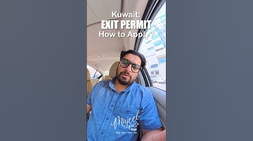 New Kuwait Law! How to Apply for Exit Permit (Quick Guide) | MUST for PRIVATE company employees!
