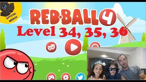 Red Ball 4 With Arian | Level 34, 35, 36