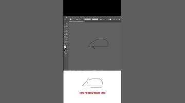 how to draw simple mice icon in adobe illustrator