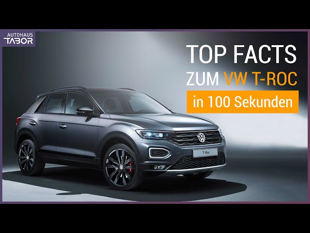 Die TOP-FACTS zum VW T-ROC in 100 Sekunden, Faktencheck, Review