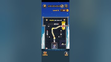 Hero pipe rescue puzzle gameing//pull the pin //Android iOS game