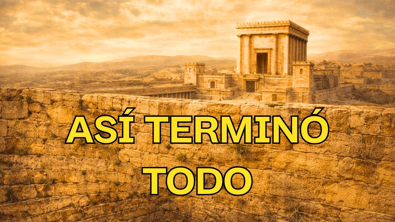 Así era el Templo de Salomón Justo Antes de su Destrucción | Jerusalén, 586 a.C