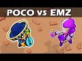 POCO vs EMZ | 1vs1 | Brawl Stars
