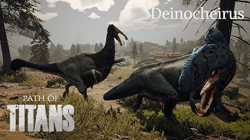 Deinocheirus TLC Combat Testing | Path of Titans
