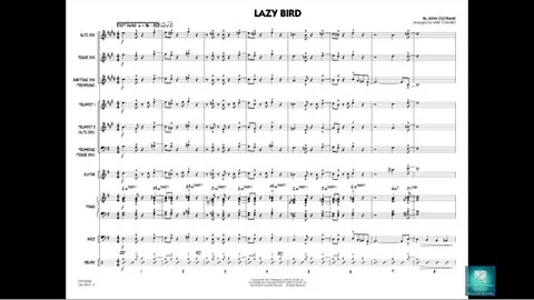 Lazy Bird by John Coltrane/arrange...  by Mike Tom...