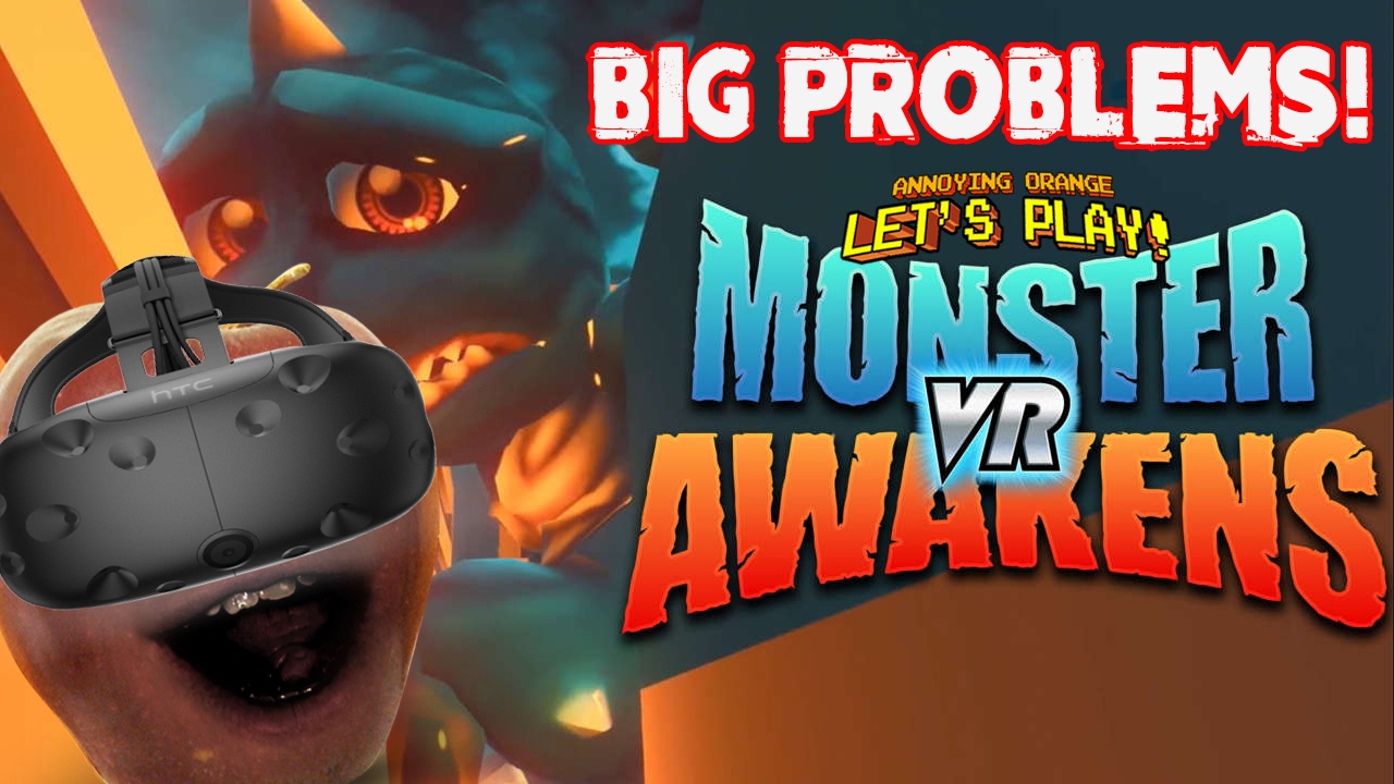 Midget Apple Plays - Monster Awakens VR: BIG PROBLEMS!