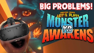 Midget Apple Plays - Monster Awakens Vr Big Problems