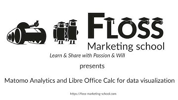 Matomo Analytics and Libre Office Calc for data visualization