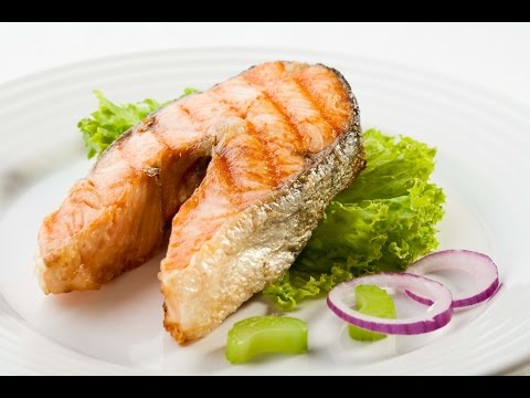 Видео рецепт Жареный лосось