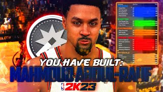 NBA 2K23 *RARE* MAHMOUD ABDUL-RAUF BUILD | DOMINANT PURE SCORING PG W/ 89 SHOOTING & OP FINISHING