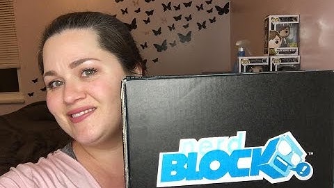 Nerd Block Classic March 2017 Unboxing