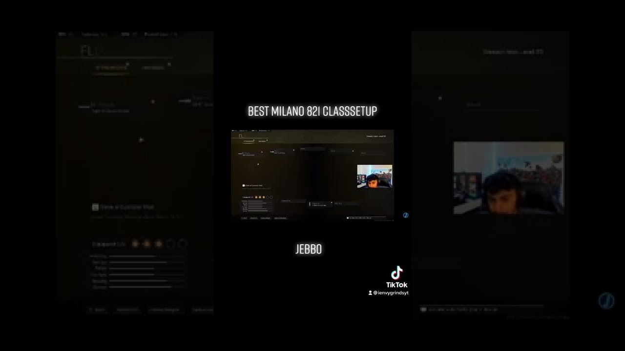 BEST MILANO 821 CLASS SETUP