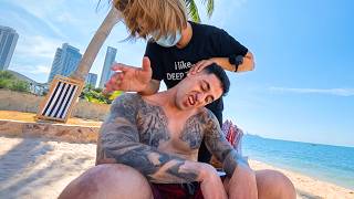 Beachside Chiropractor Fixed My Bad Back With FULL FORCE Adjustment & Massage