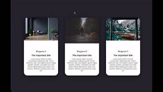 How to make a article cards with HTML + CSS