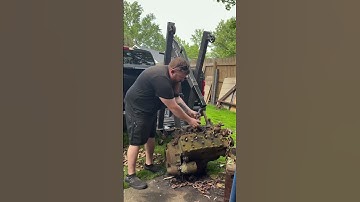 hitch mounted engine hoist #mechanic #tools #engine