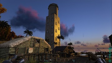 ARK: Survival Evolved (Lighthouse & Castle Decoration/Advanced Architecture Mode) S2E16