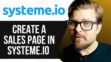 CREATE A SALES PAGE IN SYSTEME.IO - 2025