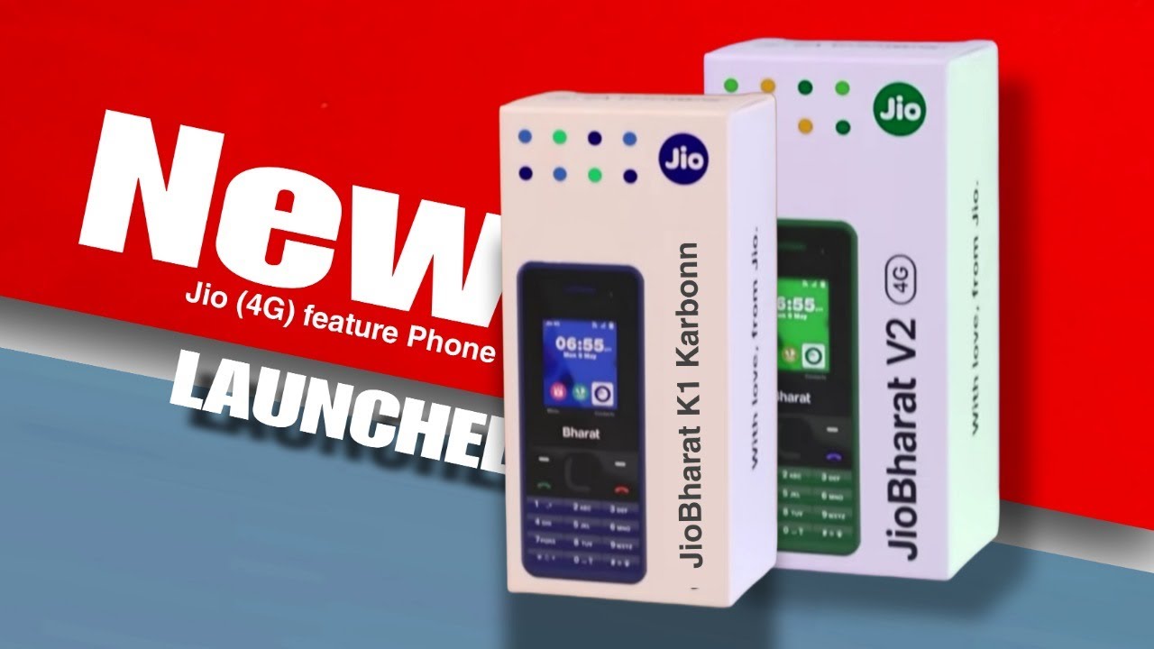 JioBharat V2 JioBharat K1 Karbonn New Jio 4g Feature Phone Launch JioBharat V2 JioBharat K1 Karbonn New Jio 4g Feature Phone Launch