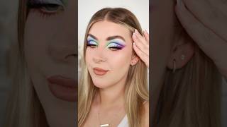Rainbow Cut Crease Tutorial | 2026 is the year of colourful glam! 🌈✨