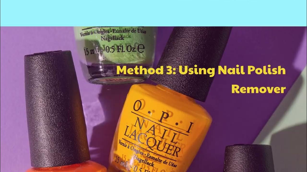 How to Get Permanent Marker Off Leather YouTube