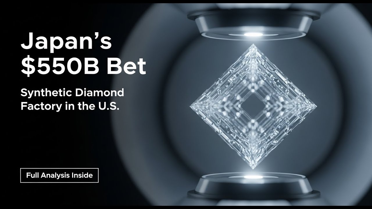 Japan Plans Synthetic Diamond Factory in the U S  as Part of Major Investment Deal