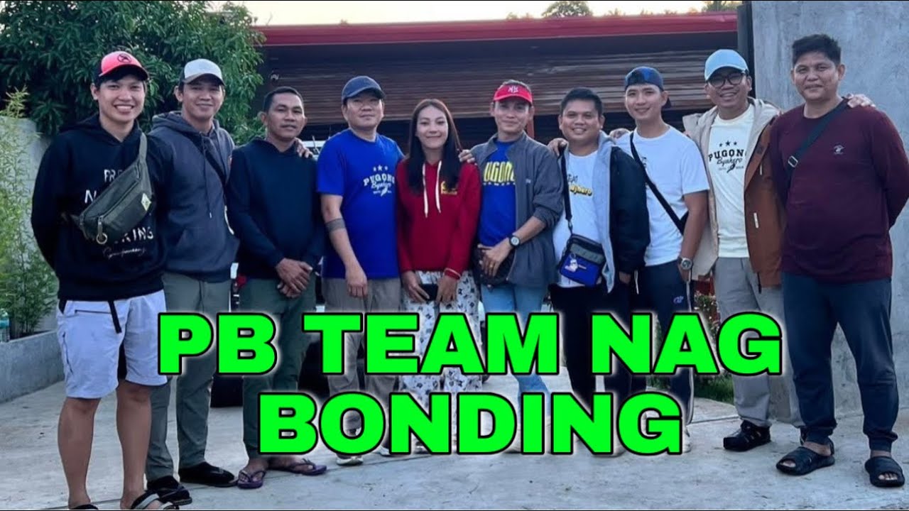ANG PINAKA UNANG BONDING NG PB TEAM NGAYONG TAON ❤️