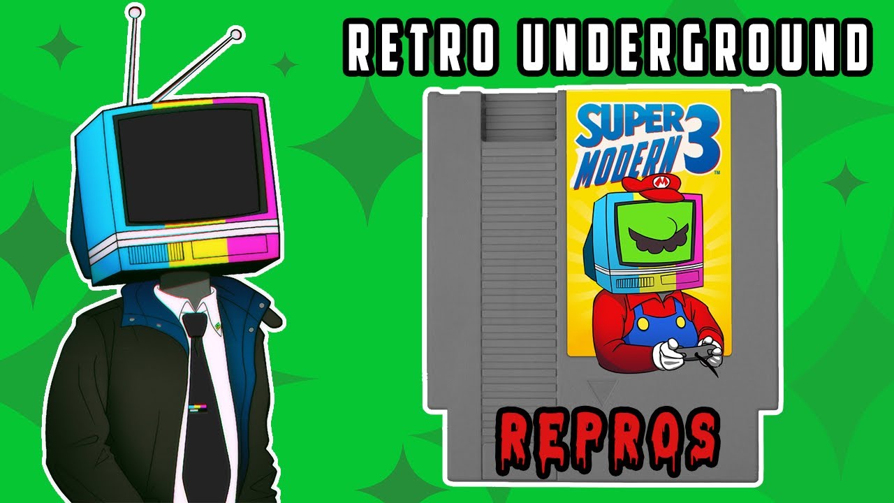 A quick introduction into the Retro Gaming Underground Repros!