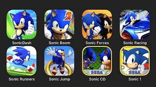 Sonic Dash, Sonic Boom 2, Sonic 4, Sonic Racing, Sonic Runners, Sonic Jump, Sonic CD, Sonic 1 screenshot 1