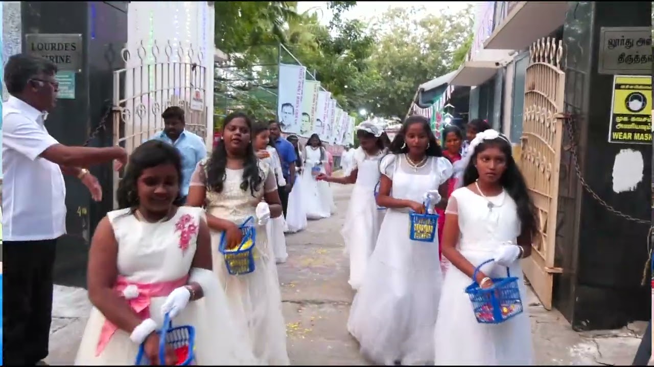 FLAG HOISTING Celebrant: Rev. Fr. L. DON BOSCO SDB OUR LADY OF LOURDES SHRINE, PERAMBUR  05 02 2026