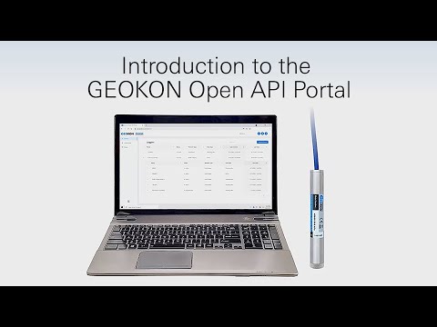 Introduction to the GEOKON Open API Portal