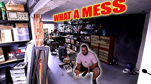 My WORKSHOP is a mess ☢️