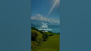 الذين آمنوا وتطمئن قلوبهم بذكر الله ألا بذكر الله تطمئن القلوب | القارئ صلاح بو خاطر