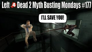 Can A Smoker Allow Ya To Get Down An Elevator Shaft Left 4 Dead 2 Myth Busting Mondays #177
