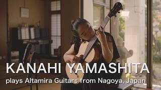 Kanahi Yamashita plays Altamira Guitars from Nagoya, Japan