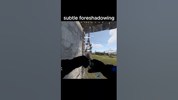 did you notice the foreshadowing?