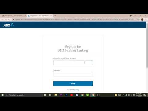 Register For Australia And New Zealand Online Banking | Enroll Online Banking ANZ Bank | anz.com.au
