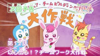 ヒーリングっど♥プリキュア 第12話予告 「以心伝心！？チームワーク大作戦」