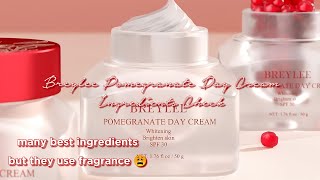 Pomegranate Day Cream by Breylee Ingredients Check