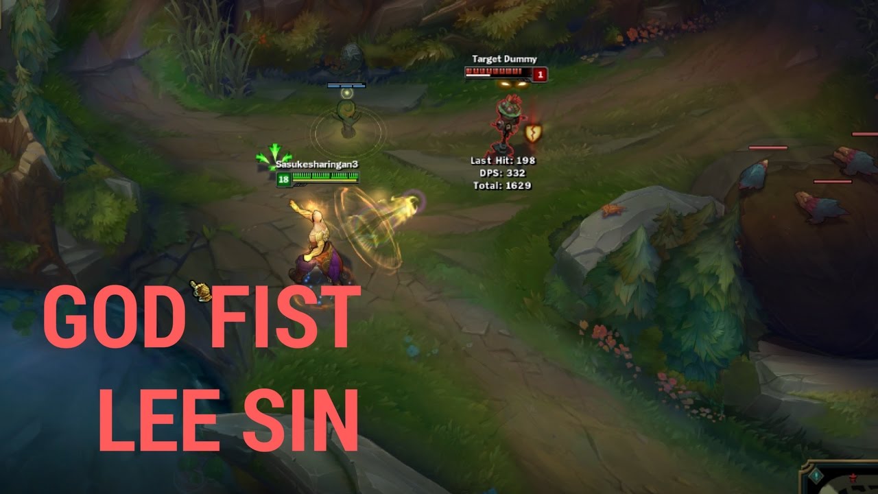 God Fist Lee Sin Skin Spotlight - PBE First look - League of Legends