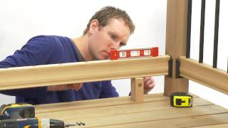 How To Install A Rail Simple Traditional Deck Railing Kit