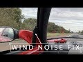 Lotus Elise Wind Noise Fix