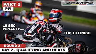 PFI Round 2 Part 2 The Kart Championship 😤 Qualifying Pressure &amp; Massive Junior Karting Grids