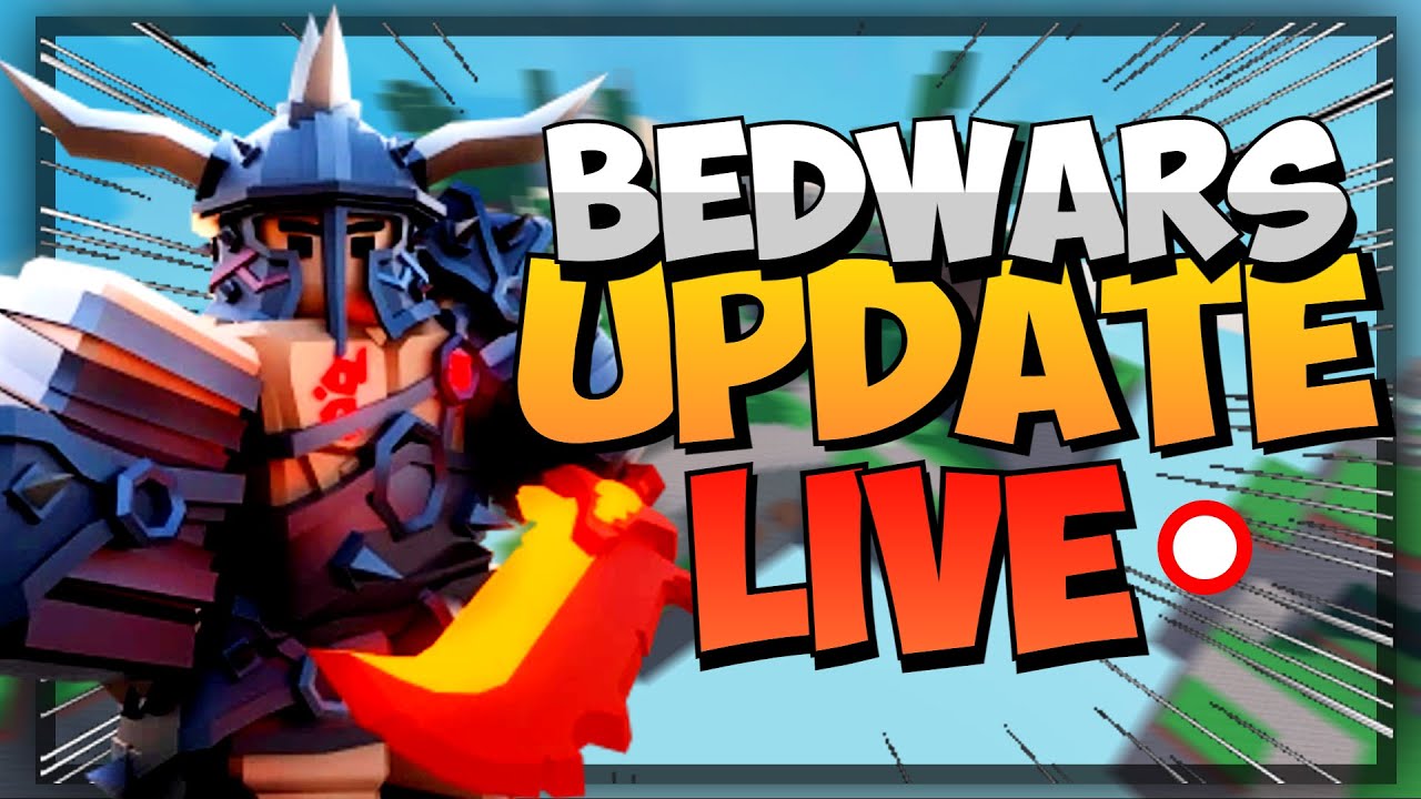 Roblox Bed Wars Live New Update 400 Subs YouTube 