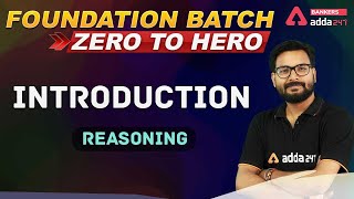 Introduction to Reasoning | Banking Foundation Classes Adda247 (Class-1)