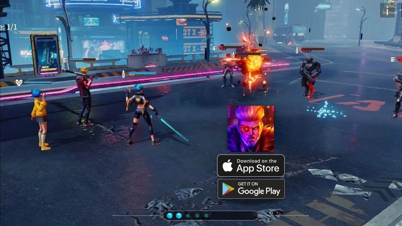 Rise of Cyber Android iOS Mobile Gameplay Walkthrough | High End Graphics 